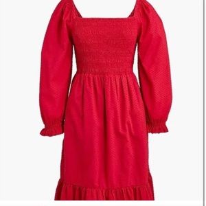 Red JCrew Dress